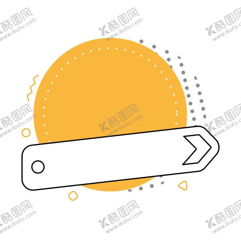 编号：85147310080857496570【酷图网】源文件下载-黄色圆形箭头