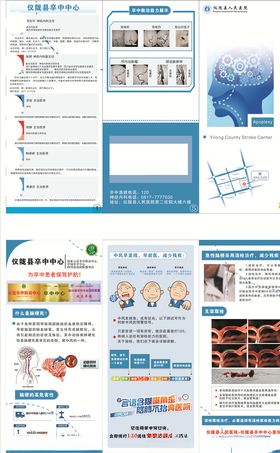 医院卒中中心责任牌