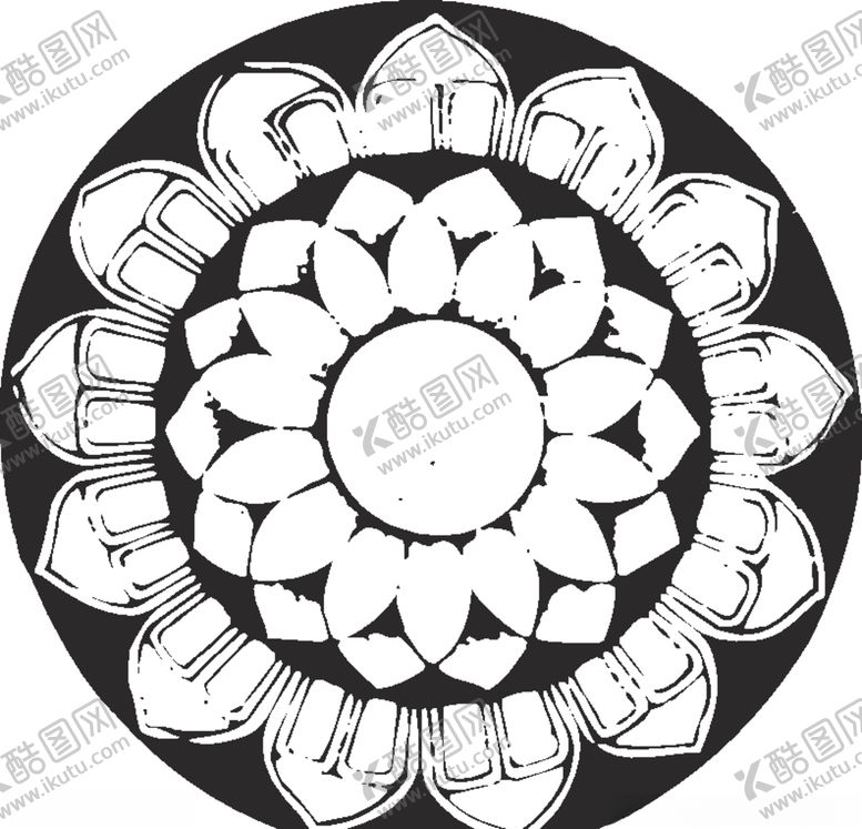 编号：58960109200259132716【酷图网】源文件下载-镂空花图案