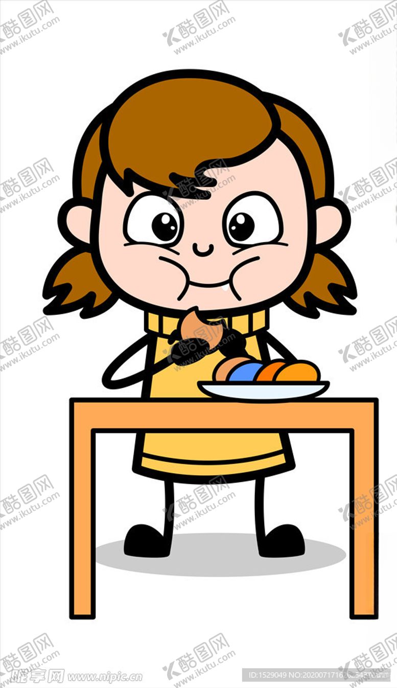 编号：18715606190653237685【酷图网】源文件下载-卡通人物矢量