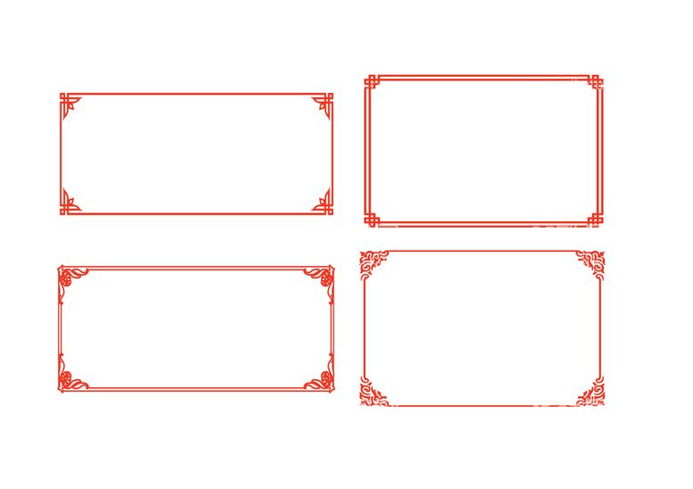 编号：46931009171235432508【酷图网】源文件下载-中式边框