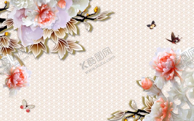 编号：90562010290636122307【酷图网】源文件下载-花开富贵