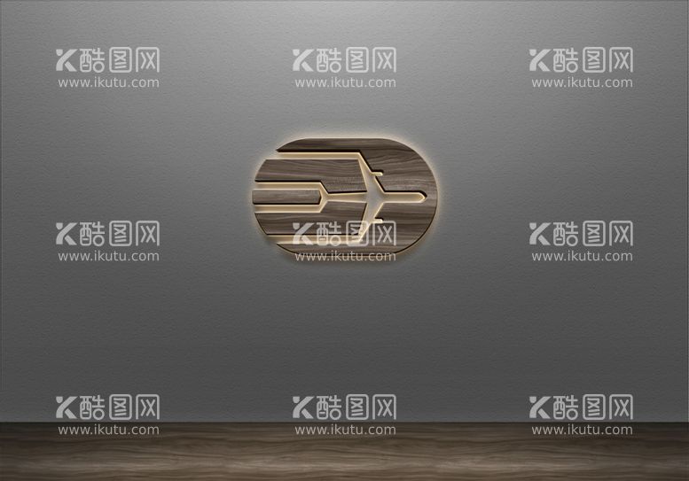 编号：42095809122117429807【酷图网】源文件下载-金属logo样机3D文字效果智能体贴图