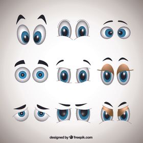 卡通眼睛