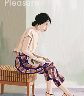 油画复古女郎