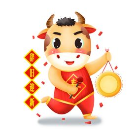 卡通牛形象