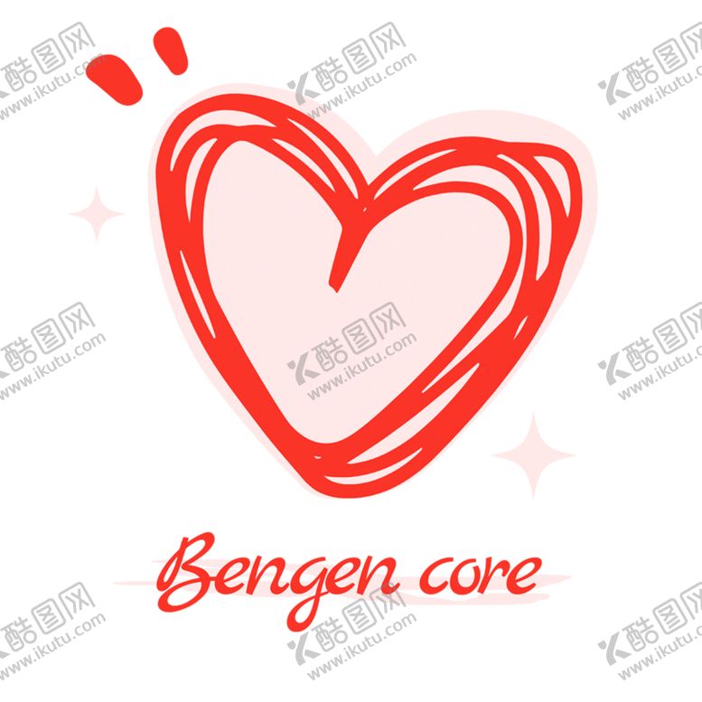 编号：41096202201216329178【酷图网】源文件下载-卡通爱心图案