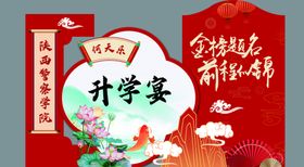 升学宴喜庆装饰布置图