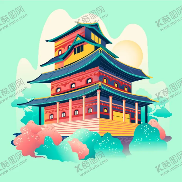 编号：15739111261644229805【酷图网】源文件下载-仿古建筑