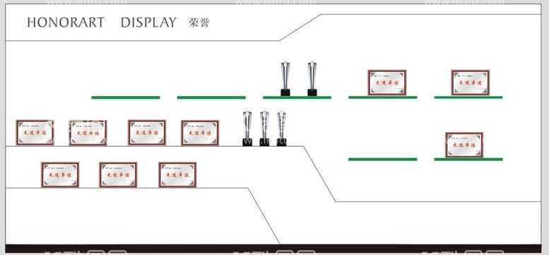 编号：74496112101307163747【酷图网】源文件下载-荣誉墙