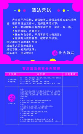 清洁承诺