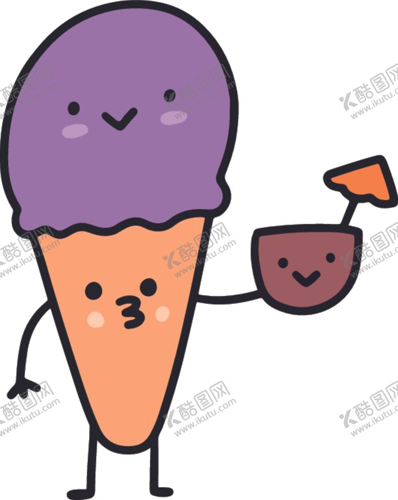 编号：72058209121026112632【酷图网】源文件下载-可爱食物