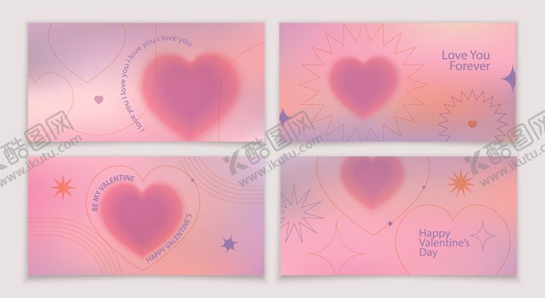 编号：50626004280148354652【酷图网】源文件下载-爱心渐变背景