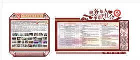 志愿服务站文化墙