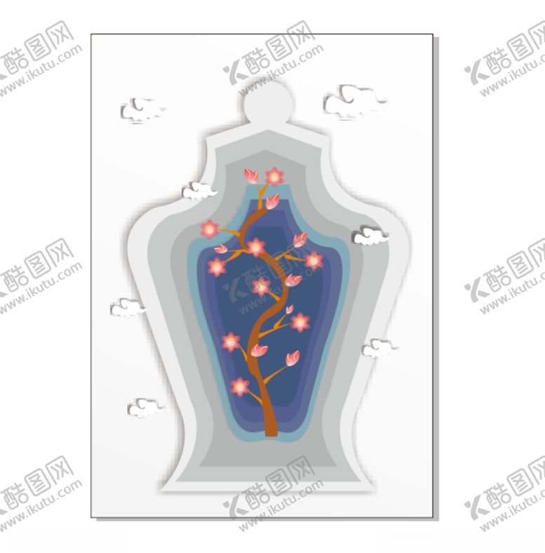 编号：44615609282041258801【酷图网】源文件下载-花瓶