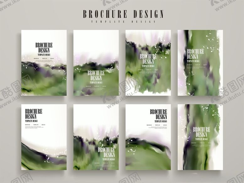 编号：87552011142010088253【酷图网】源文件下载-水墨风商务宣传册模板