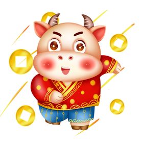 卡通牛形象