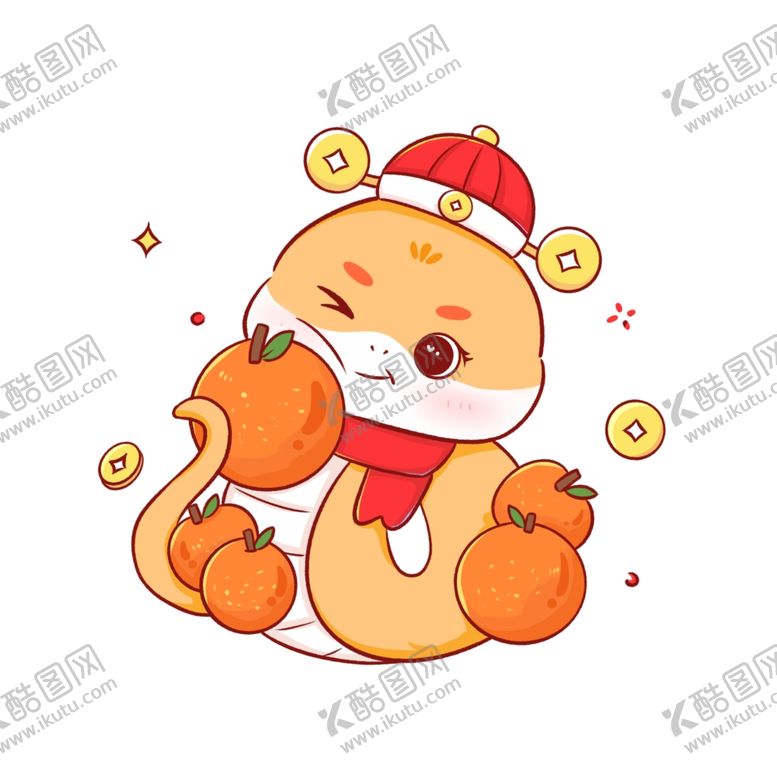 编号：81281101300155319301【酷图网】源文件下载-蛇年吉祥物