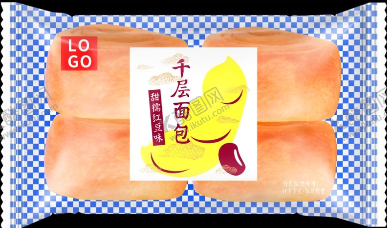 编号：97933704300104056515【酷图网】源文件下载-面包包装