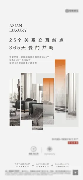 地产价值点海报