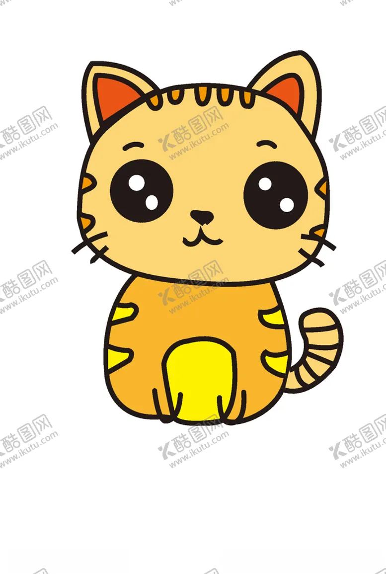 编号：77627404052355551137【酷图网】源文件下载-可爱的小黄猫