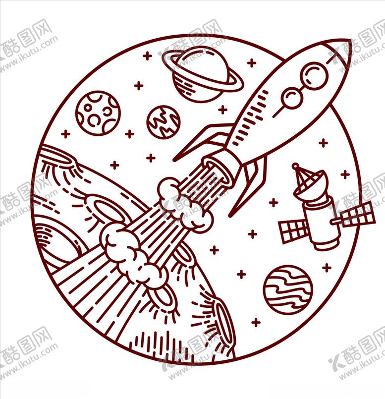 编号：19582110191204336477【酷图网】源文件下载-宇宙飞船