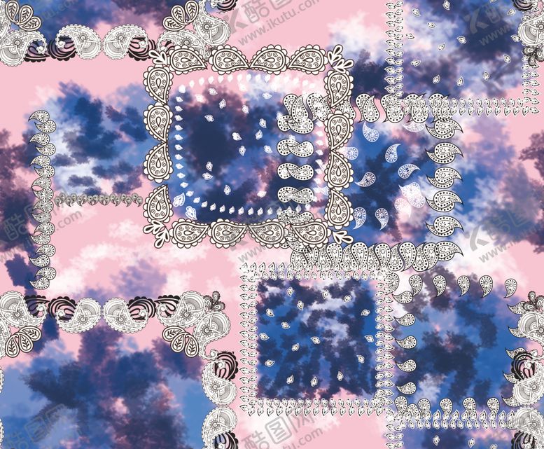 编号：80545503201153082587【酷图网】源文件下载-腰果扎染