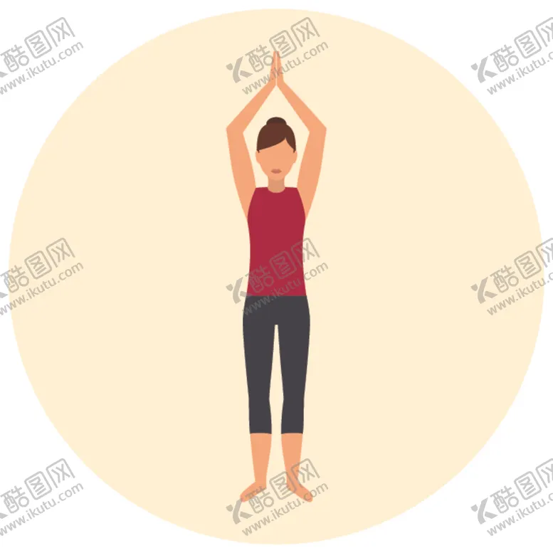 编号：74383507021107126507【酷图网】源文件下载-瑜伽动作