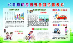 校园周边交通安全宣传海报