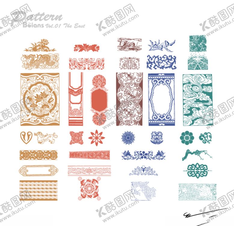 编号：83167009180834558694【酷图网】源文件下载-古典祥云边框