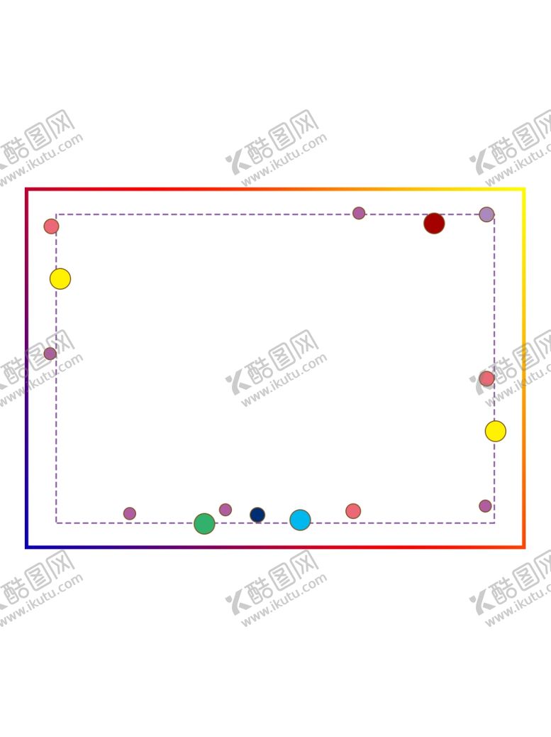 编号：39243302121207383255【酷图网】源文件下载-卡通彩色边框