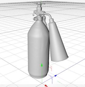 C4D模型灭火器