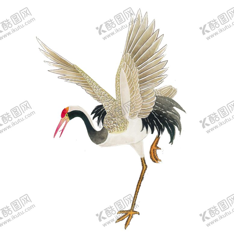 编号：36276810310229454577【酷图网】源文件下载-仙鹤