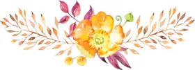 花叶数码印图案丝巾欧式油画