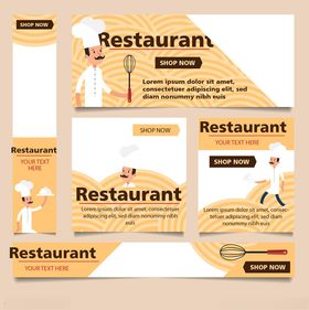 餐厅主题宣传海报设计