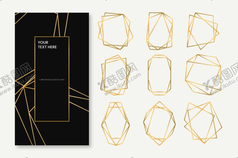 编号：51219910301119007661【酷图网】源文件下载-几何抽象简约背景底纹