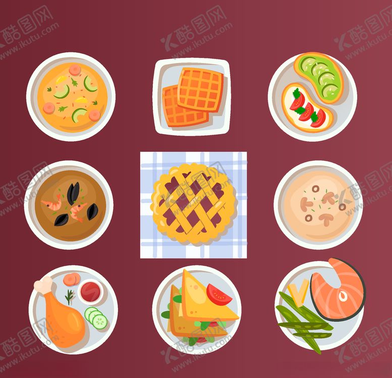 编号：53507207041525404005【酷图网】源文件下载-美味食物