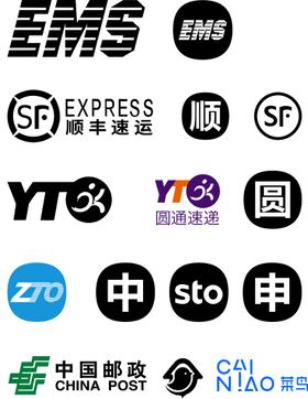 快递行业LOGOems顺丰