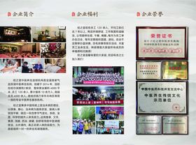 中医养生医疗招聘三折页