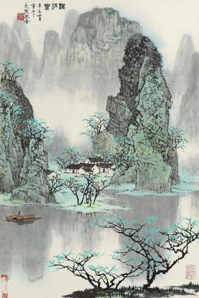山水画