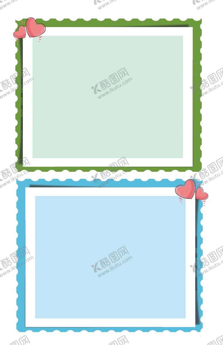 编号：99668701211154573153【酷图网】源文件下载-卡通爱心边框
