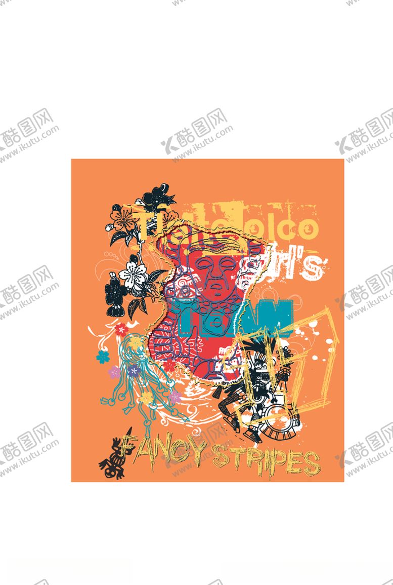 编号：28187009211742289754【酷图网】源文件下载-动物印花