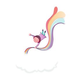 彩色娃娃
