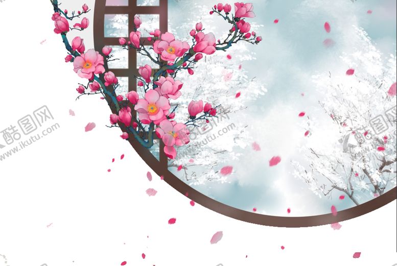 编号：79577305042138267284【酷图网】源文件下载-中国风水墨梅