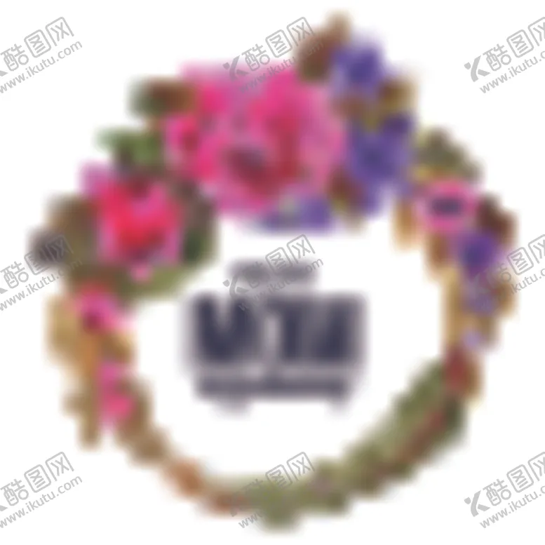 编号：35850803151854173634【酷图网】源文件下载-花朵装饰框母亲节卡片