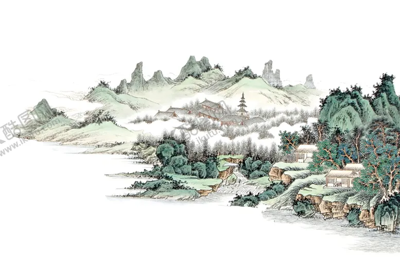编号：90399812100702133175【酷图网】源文件下载-深山仙居