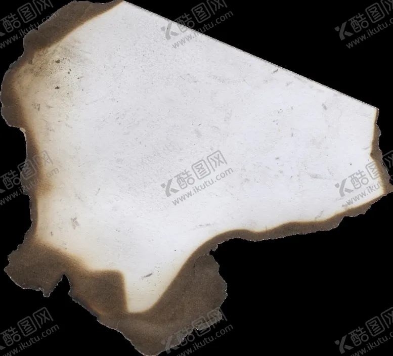 编号：17549610230638392078【酷图网】源文件下载-纸片烧毁毁坏效果破损撕裂碎片