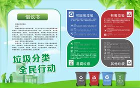 垃圾分类宣传栏