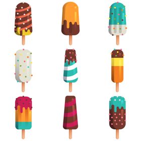 卡通冰淇淋