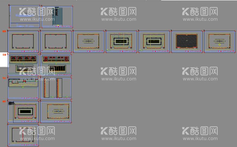 编号：38170210181316345517【酷图网】源文件下载-办公室cad设计